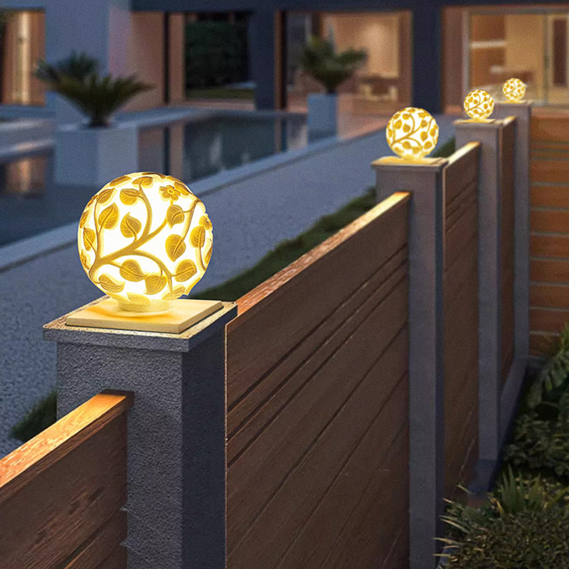 Lighting Decoration Outdoor - Lampade a colonna da esterno, lampade