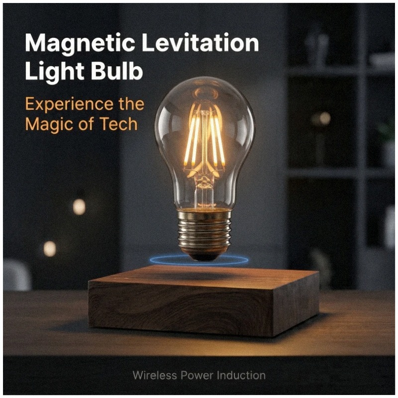 Unique Lighting Decor - Lampada da Tavolo a LED Magnetica