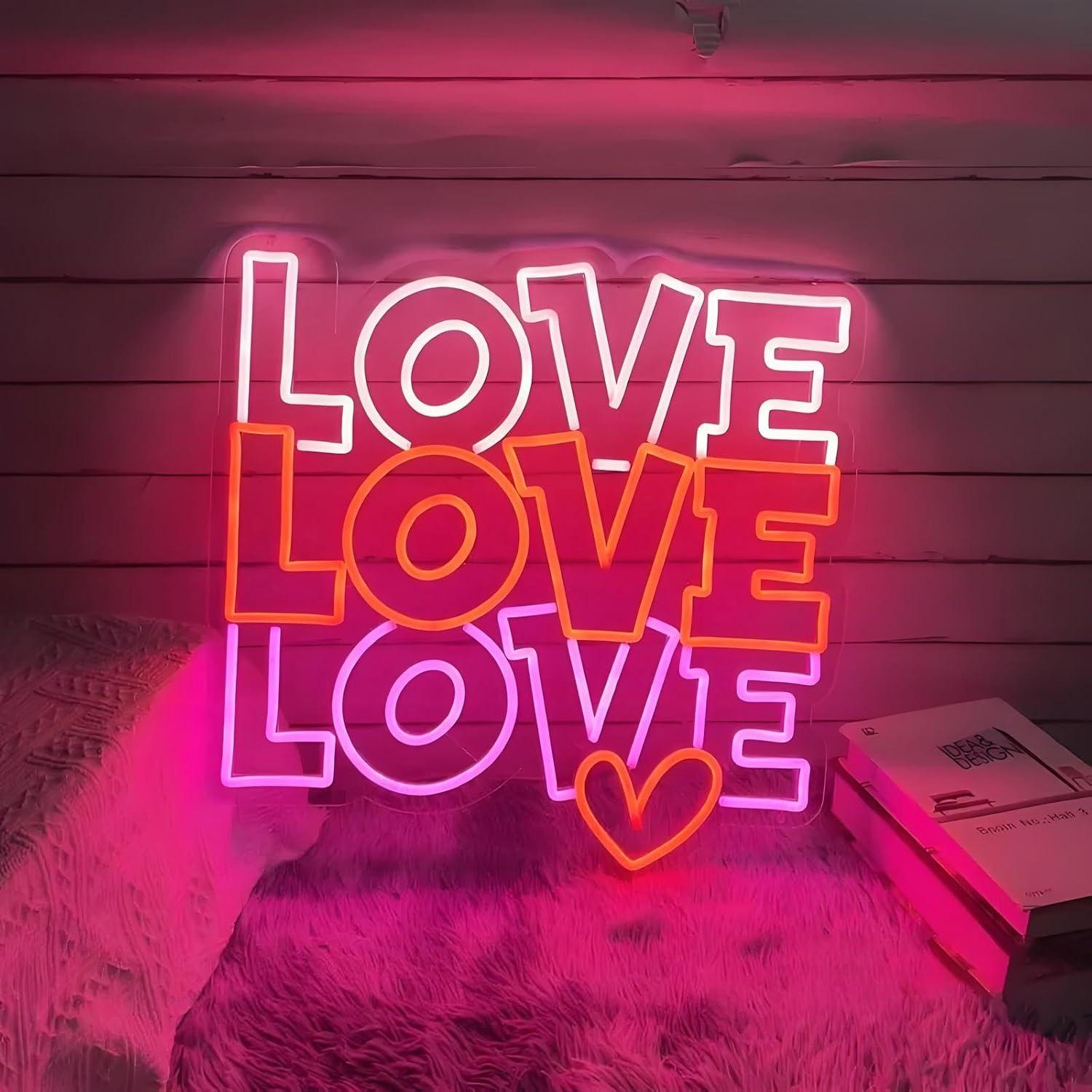Led Lighting Wall Decor - Insegna al neon a forma di
