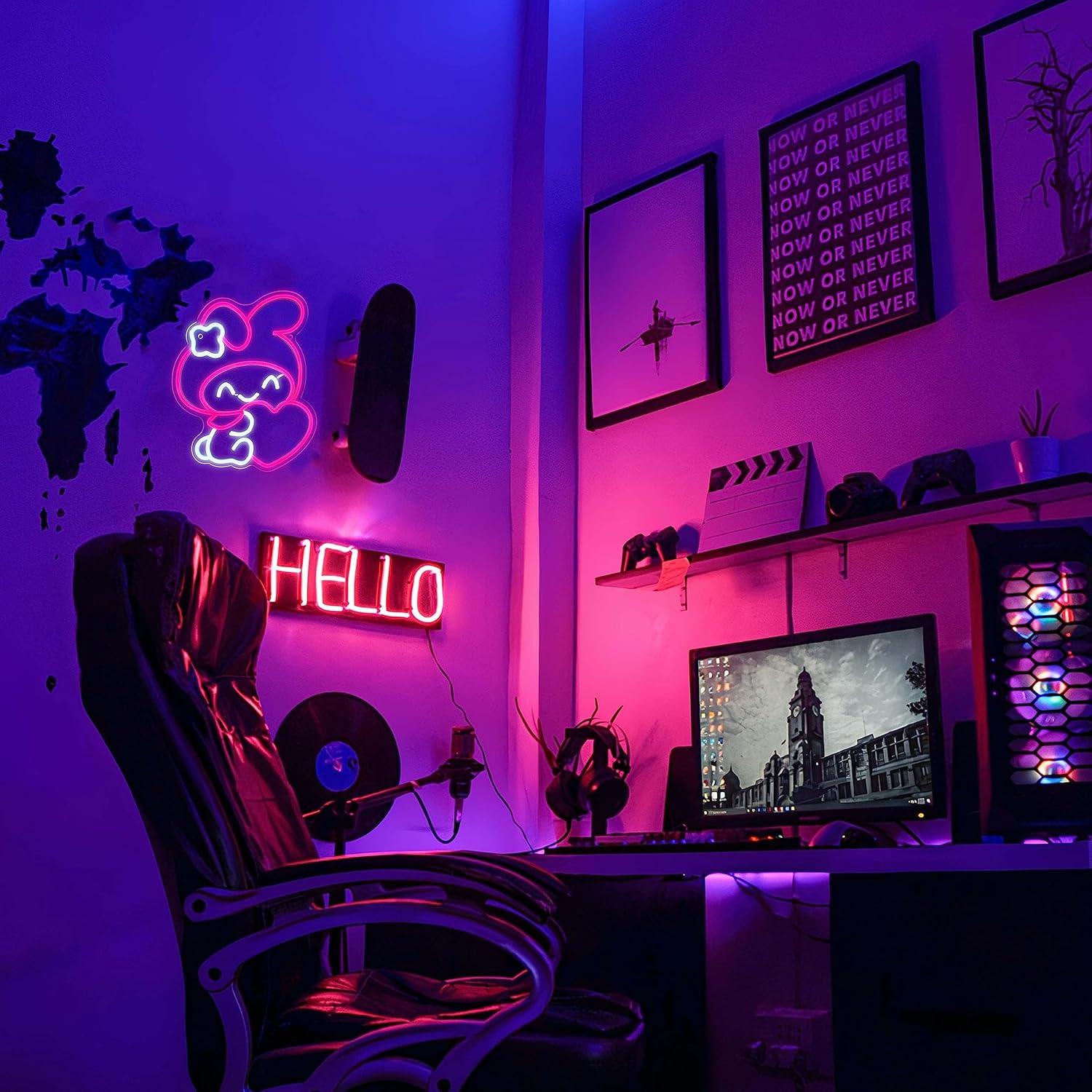Insegna al Neon Anime, Luci LE - Led Lighting Wall Decor recensione e prezzo