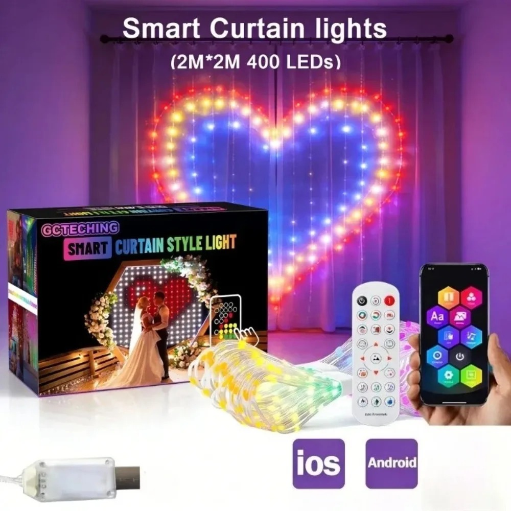 Luci a Tenda LED Pixel per Est - Lighting Decoration Outdoor recensione e prezzo