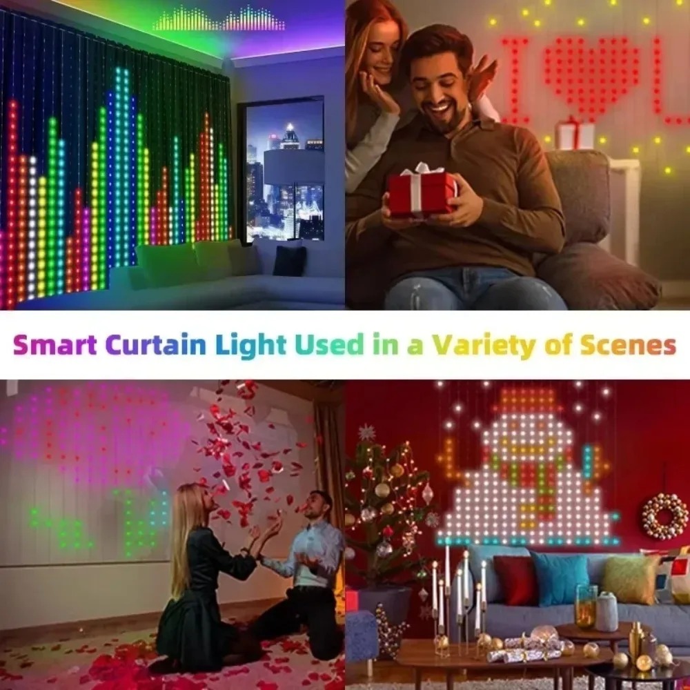 Luci a Tenda LED Pixel per Est - Lighting Decoration Outdoor recensione e prezzo
