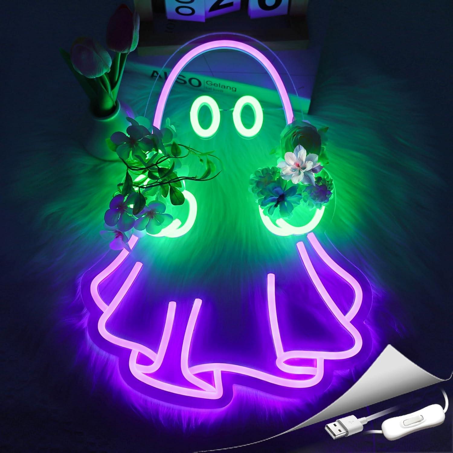 Insegna al Neon a Forma di Fan - Led Lighting Wall Decor recensione e prezzo