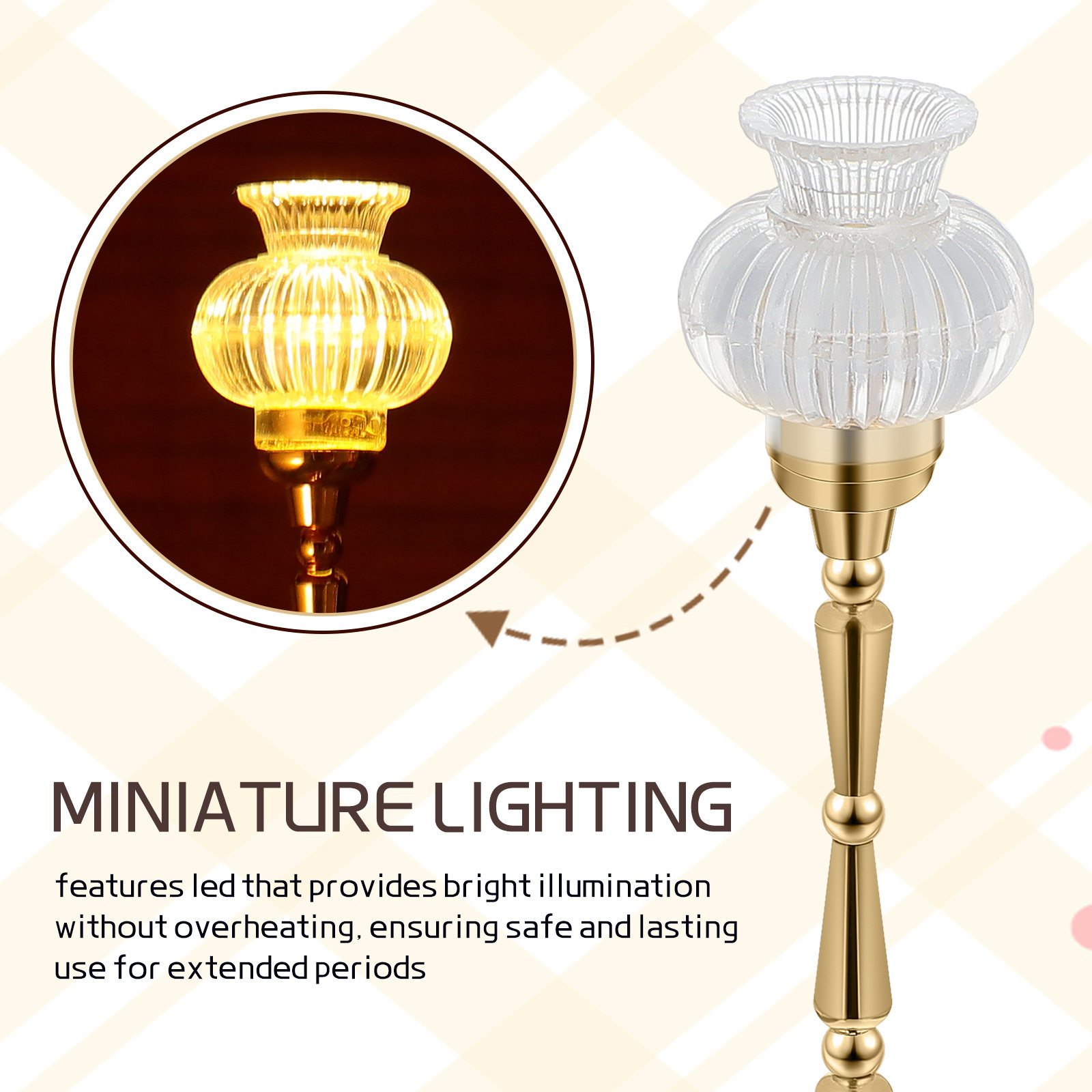 Lampada da terra in miniatura  - Lighting Decor For House recensione e prezzo