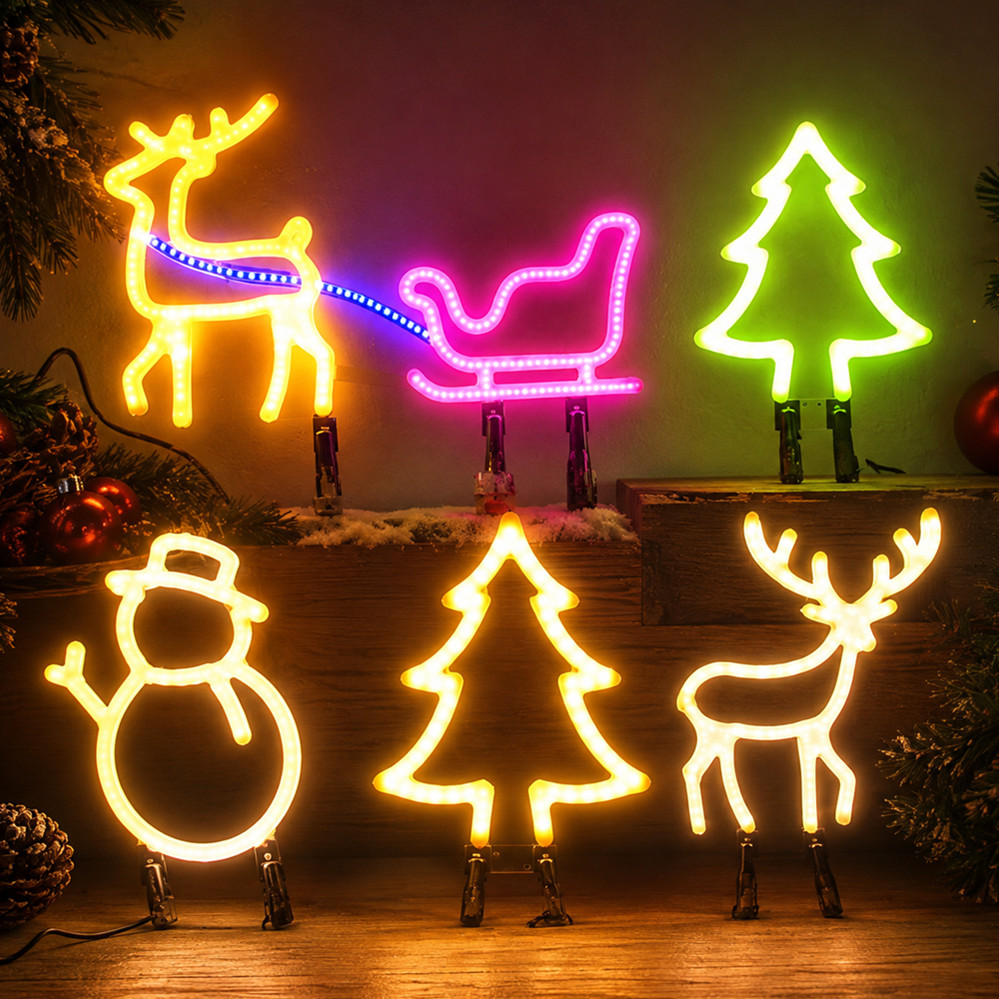 Decorazione Natalizia, Insegna - Led Lighting Wall Decor recensione e prezzo