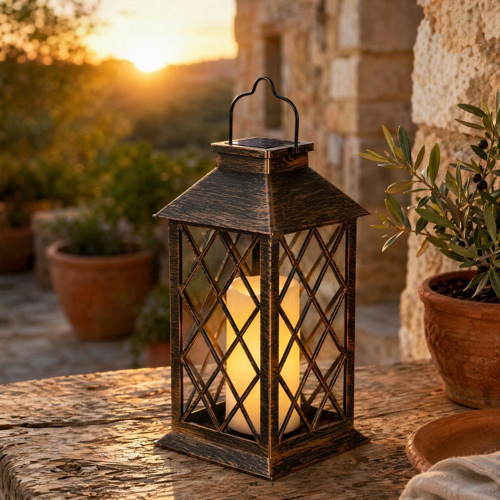 Lanterna Solare Retrò, Lantern - Lighting Decoration Outdoor recensione e prezzo