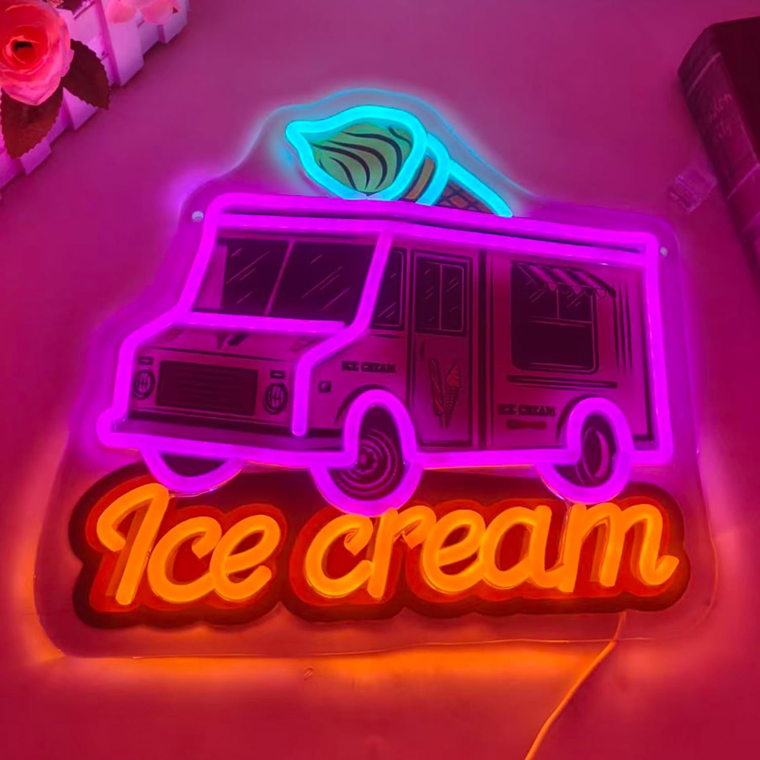 Insegna al neon a LED per cami - Led Lighting Wall Decor recensione e prezzo