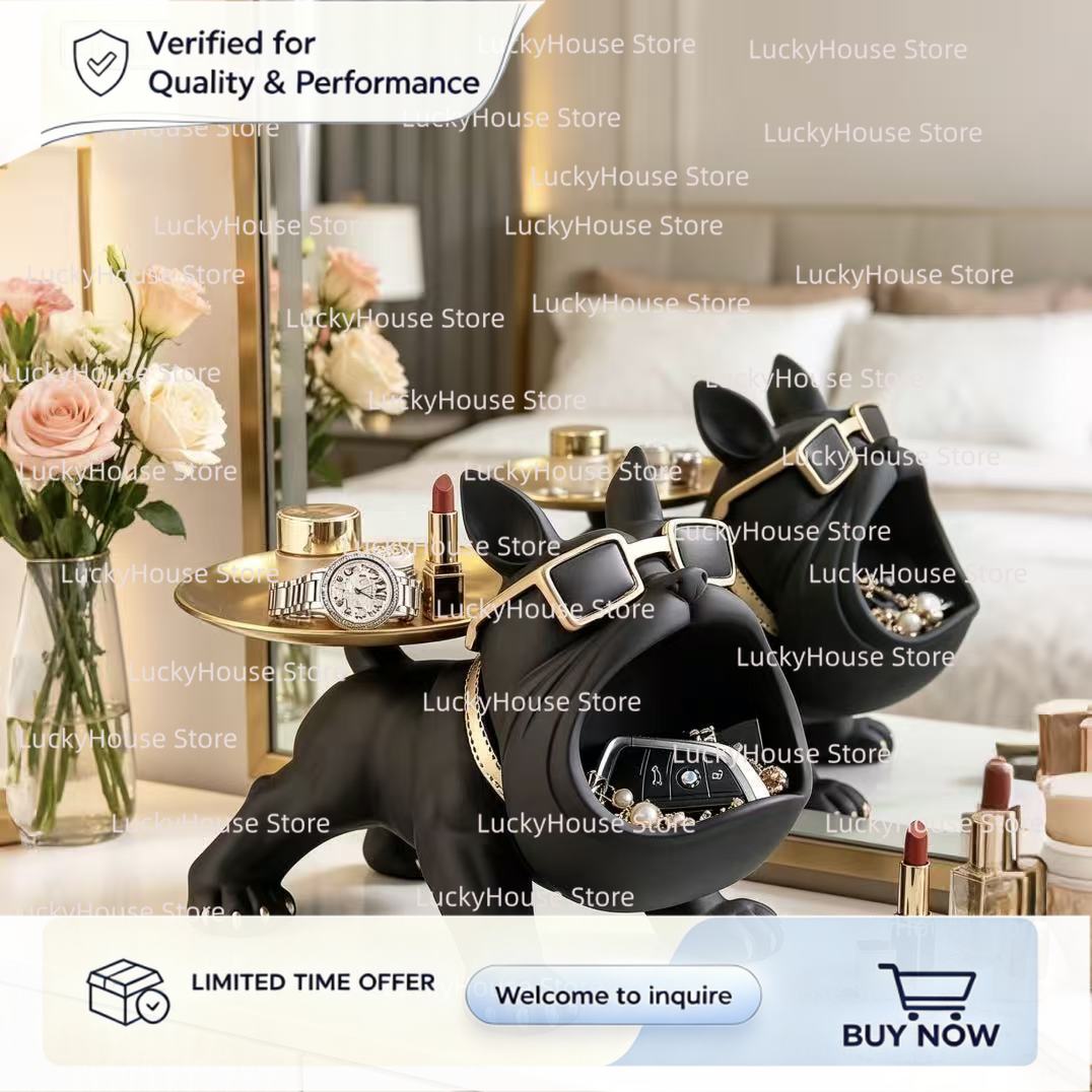 Statua di Bulldog Francese Boc - Unique Lighting Decor recensione e prezzo