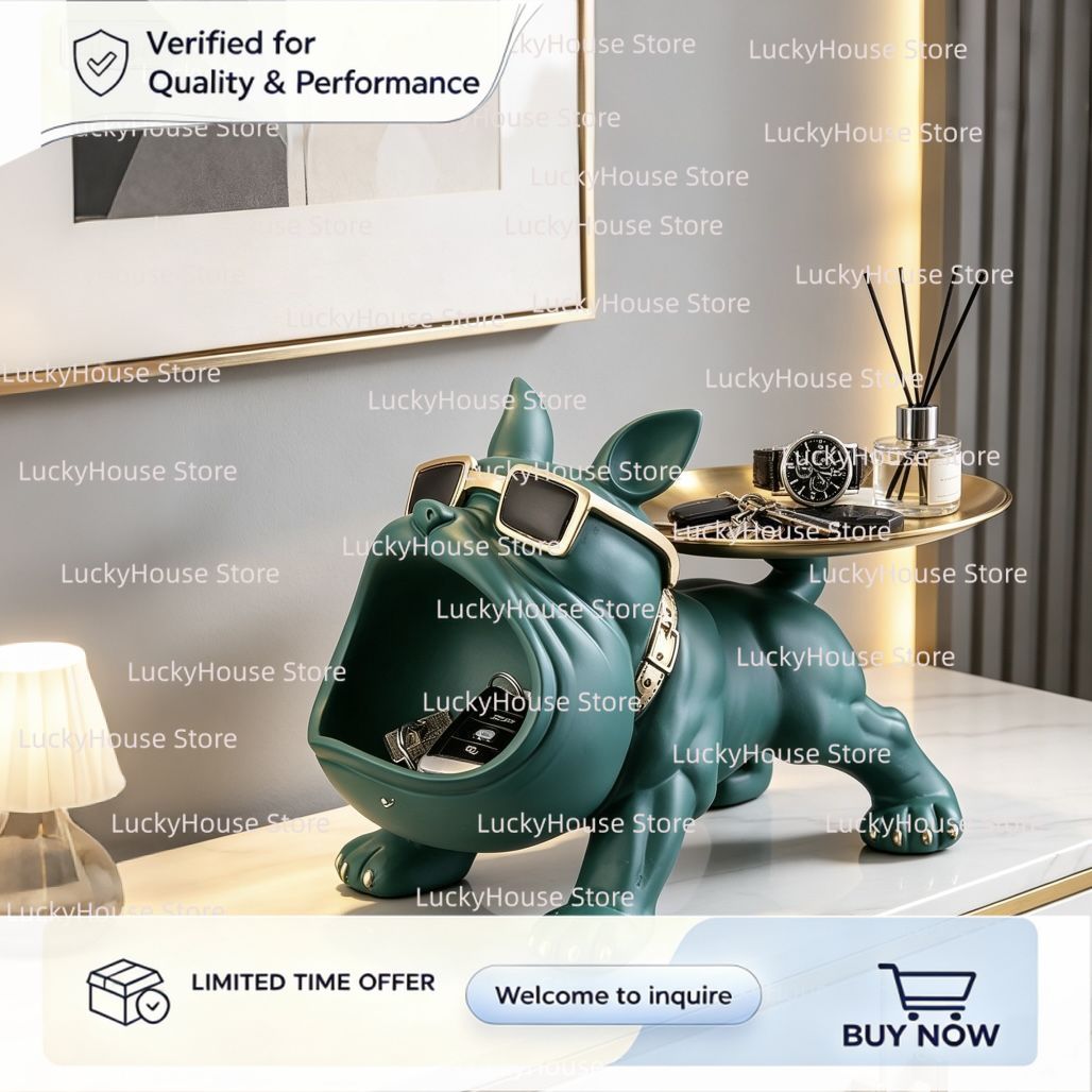 Statua di Bulldog Francese Boc - Unique Lighting Decor recensione e prezzo