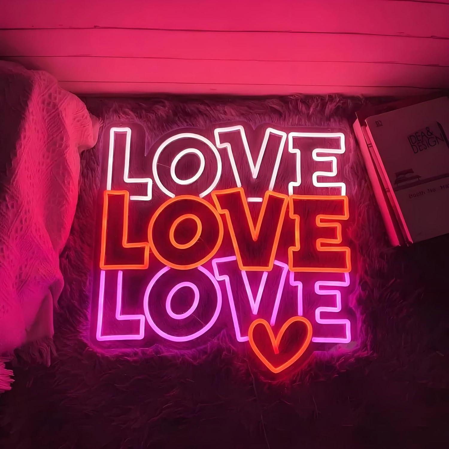 Insegna al neon a forma di cuo - Led Lighting Wall Decor recensione e prezzo