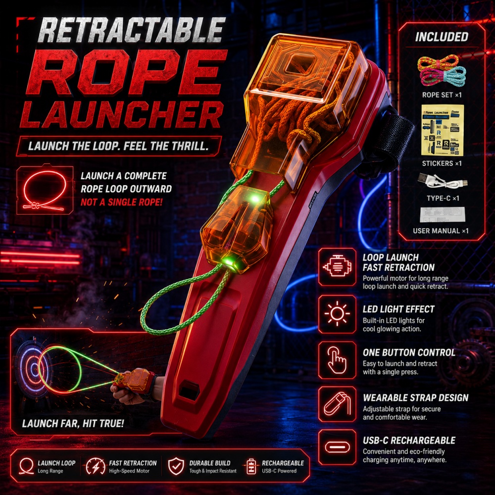 Lanciatore di Corde a Rete di  - Lighting & Home Decor Studio recensione e prezzo