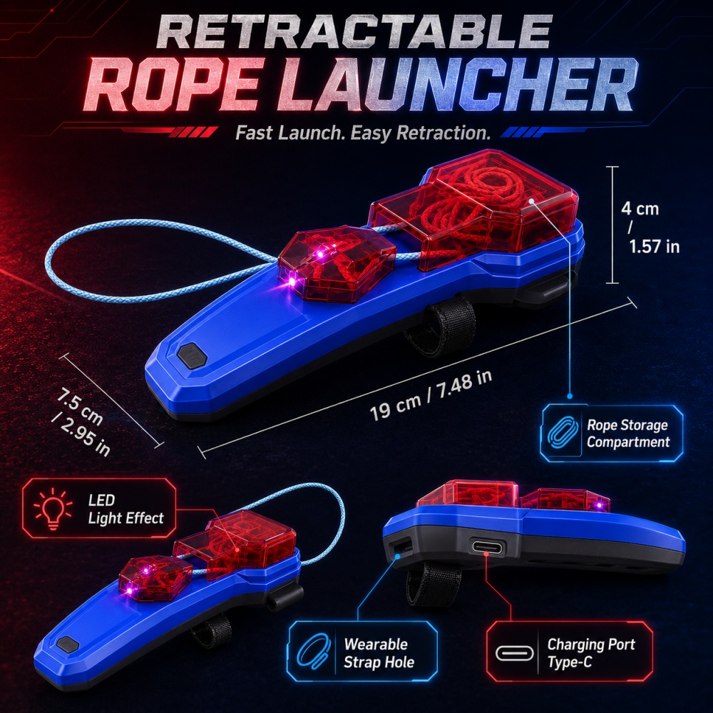 Lanciatore di Corde a Rete di  - Lighting & Home Decor Studio recensione e prezzo