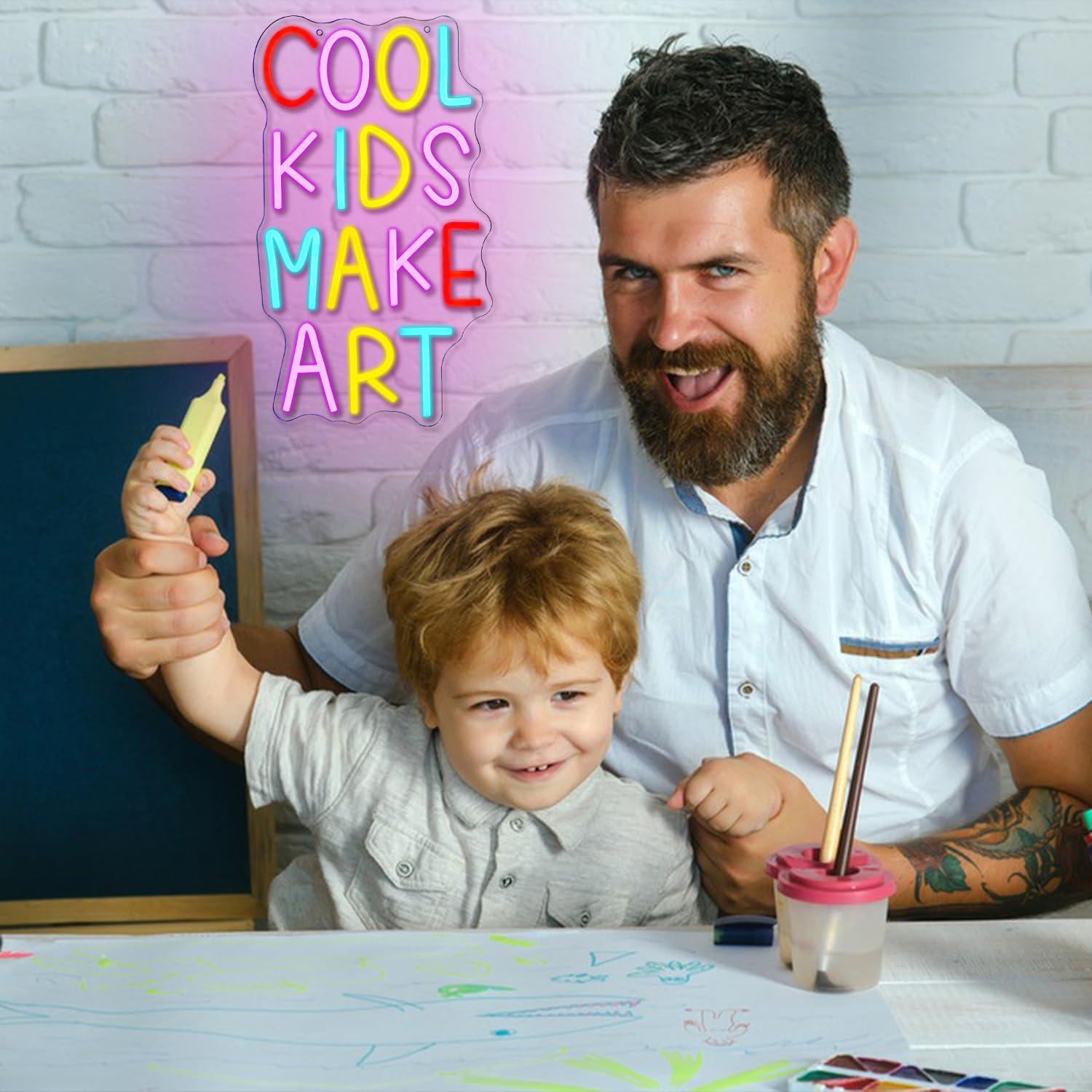 Insegna al Neon 'Cool Kids Mak - Led Lighting Wall Decor recensione e prezzo