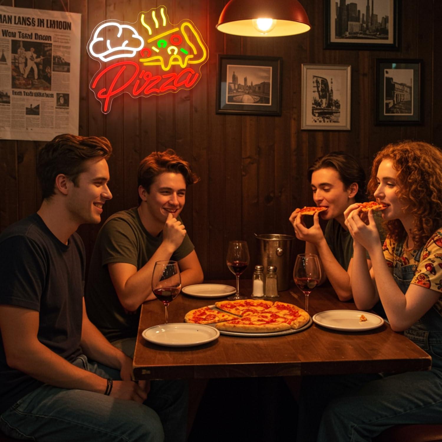 Insegna al Neon Pizza, Luci LE - Led Lighting Wall Decor recensione e prezzo