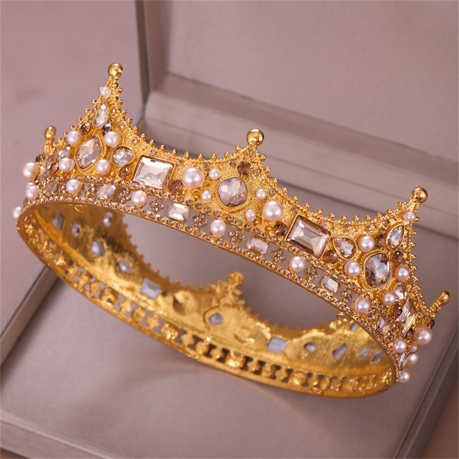 Corona da Sposa con Strass, Ti - Elegant Decor & Lighting Llc recensione e prezzo
