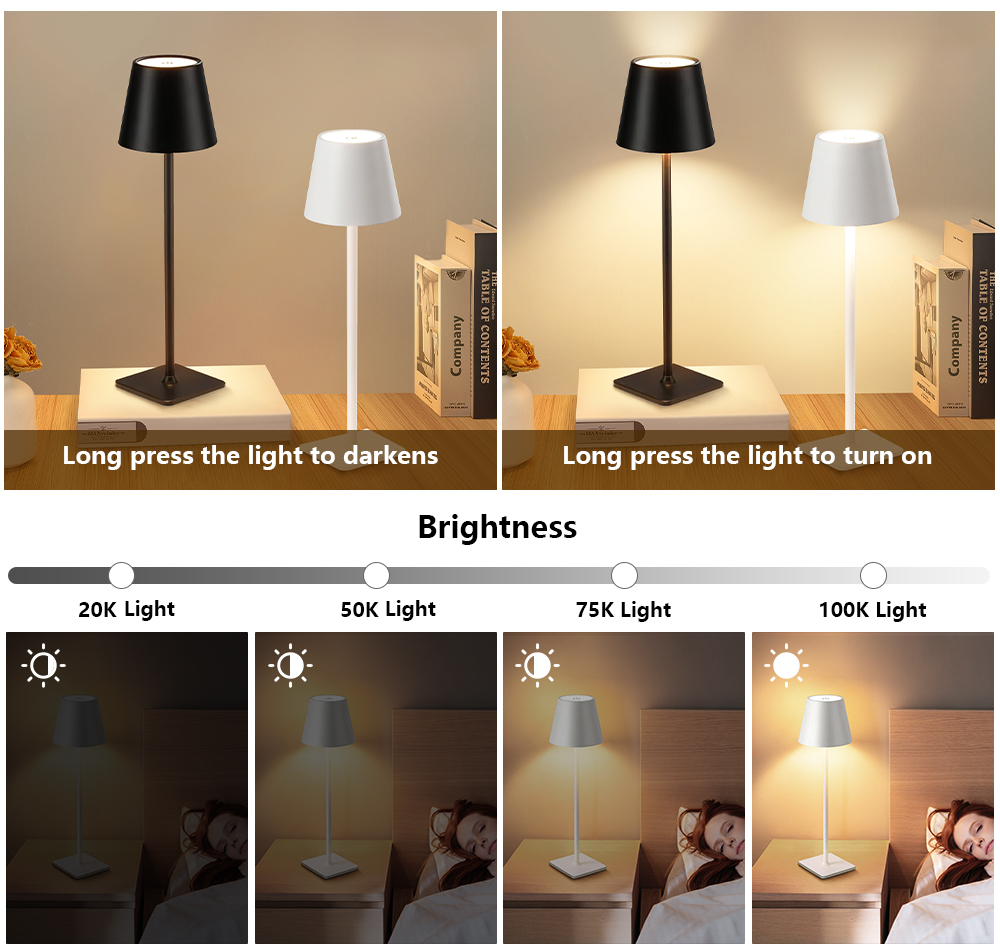 Lampada da Tavolo LED Ricarica - Lighting Decor In Room recensione e prezzo