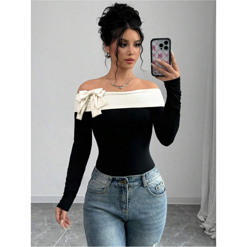 Body con decorazioni a fiocco  - Elegant Decor & Lighting Llc recensione e prezzo